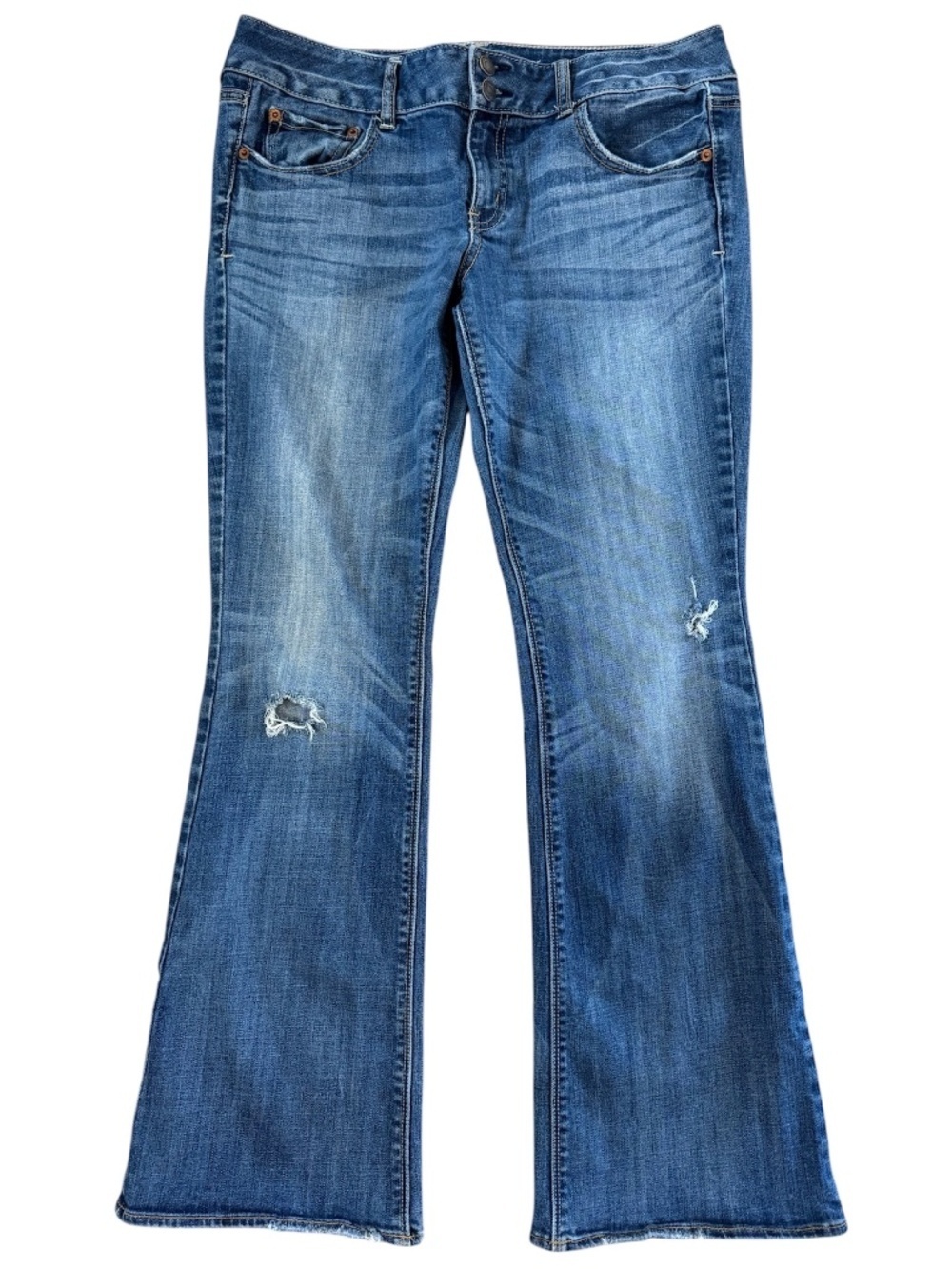 American Eagle Artist Bootleg Jeans Medium Wash